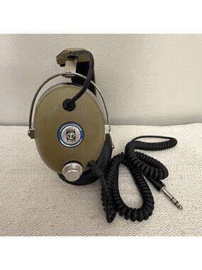 Koss Pro/4AA Vintage Stereo Headphones Aviation Pilot Headset Untested Audio